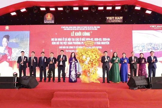 Thái Nguyên khởi công, khánh thành 3 công trình trọng điểm