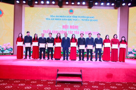 TAND khu vực 1 - Tuyên Quang khẳng định vai trò là "chỗ dựa pháp lý" tin cậy của nhân dân