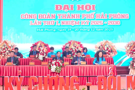 Hải Phòng: Ông Nguyễn Anh Tuân được chỉ định giữ chức Chủ tịch LĐLĐ thành phố