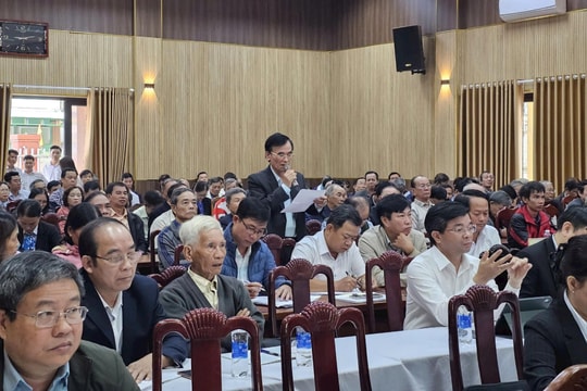 Cử tri Đà Nẵng kiến nghị nhiều vấn đề dân sinh, phát triển đô thị