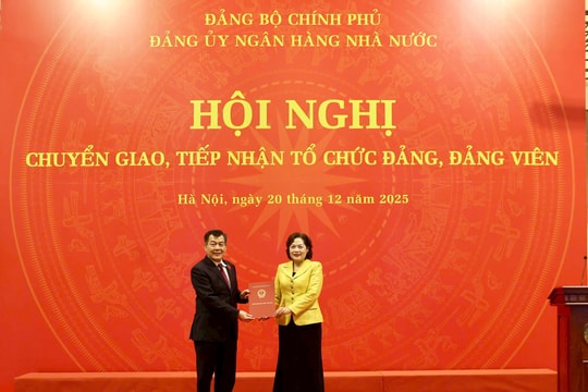 Đảng bộ Agribank chuyển về trực thuộc Đảng bộ Ngân hàng Nhà nước Việt Nam