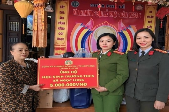 Hải Phòng: Công an phường Đông Hải lan tỏa nghĩa tình vì cộng đồng
