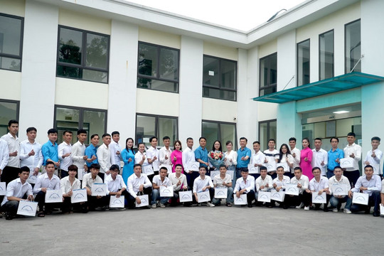 Công tác phát triển đoàn viên đạt được nhiều kết quả quan trọng