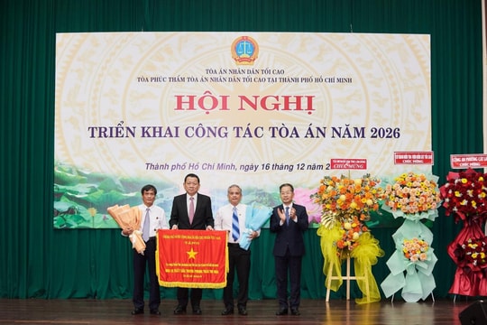 Tòa Phúc thẩm TANDTC tại TP.HCM tổ chức Hội nghị Tổng kết công tác năm 2025 và phương hướng, nhiệm vụ công tác năm 2026