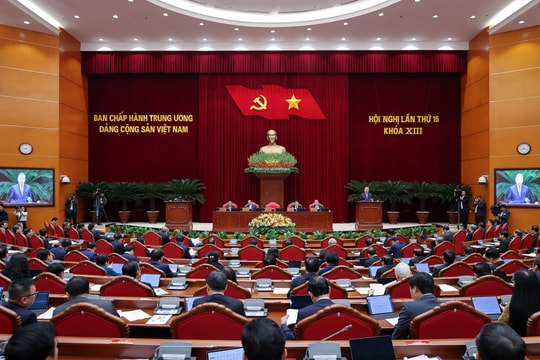 Khai mạc Hội nghị lần thứ 15 Ban Chấp hành Trung ương Đảng khóa XIII