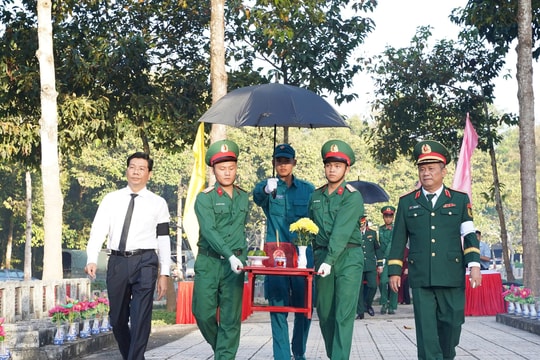 Tây Ninh: Tổ chức Lễ viếng, truy điệu 183 hài cốt liệt sỹ hy sinh tại Campuchia