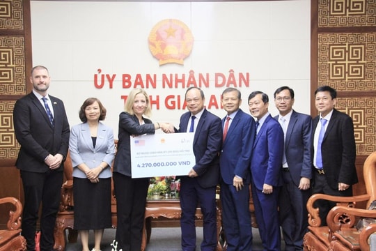 Gia Lai tiếp nhận hơn 4 tỷ đồng viện trợ từ Chính phủ Hoa Kỳ hỗ trợ người dân thiên tai