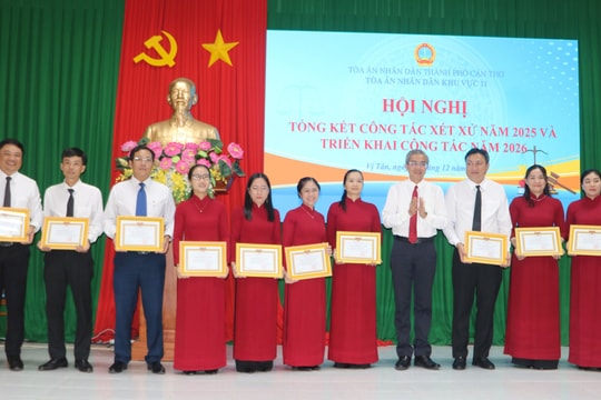TAND khu vực 11- Cần Thơ: Nâng cao chất lượng xét xử hướng đến nền tư pháp vững mạnh