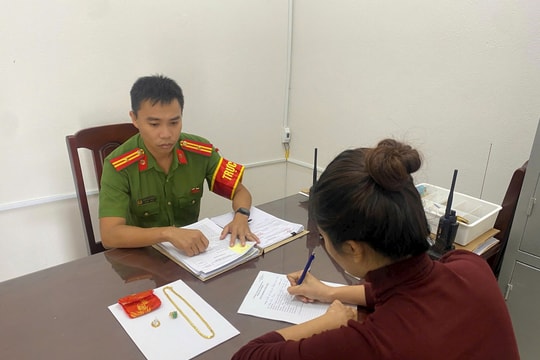 Bắt nhanh đối tượng trộm 19 chỉ vàng sau 4 giờ gây án