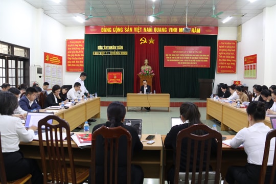 TAND khu vực 1 - Quảng Ninh quán triệt chỉ đạo của Tổng Bí thư Tô Lâm đối với ngành Tòa án