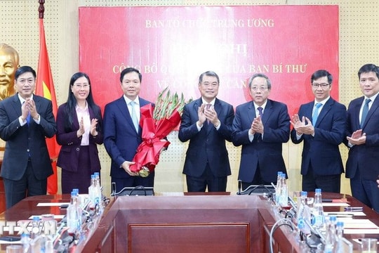 Ông Trịnh Mạnh Linh giữ chức Phó Trưởng Ban Tổ chức Trung ương