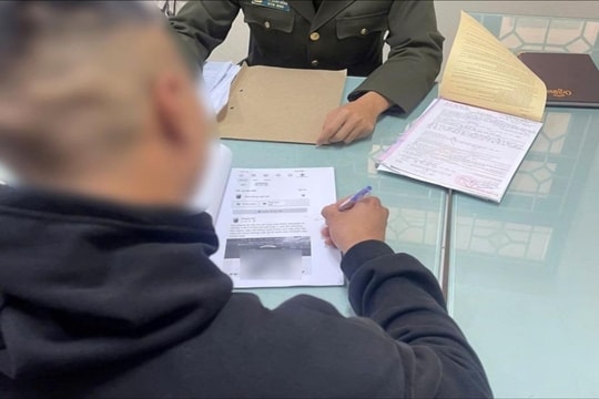 Xử phạt nam thanh niên đăng tải thông tin sai sự thật trên mạng xã hội