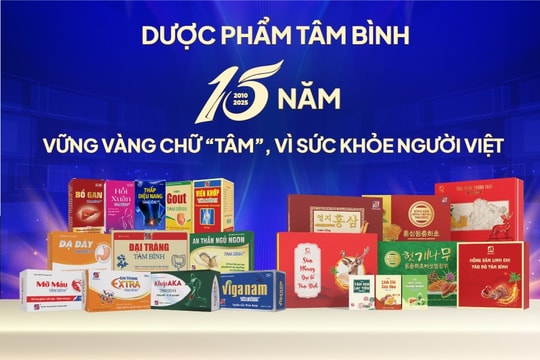 Dược phẩm Tâm Bình – 15 năm vững vàng chữ “Tâm”, vì sức khỏe người Việt