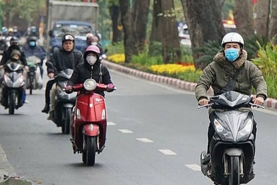 Không khí lạnh tăng cường, Bắc Bộ chuyển rét