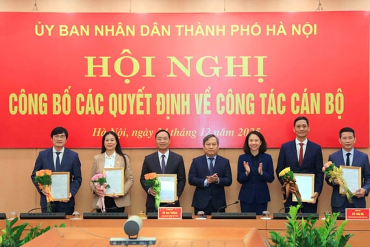Hà Nội điều động, bổ nhiệm loạt cán bộ chủ chốt các sở, ngành