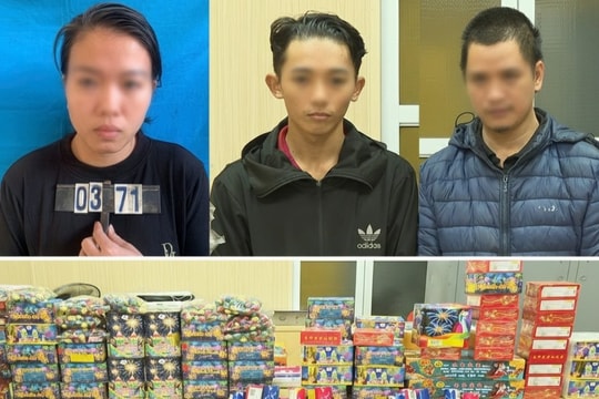Triệt phá đường dây buôn bán pháo nổ liên tỉnh