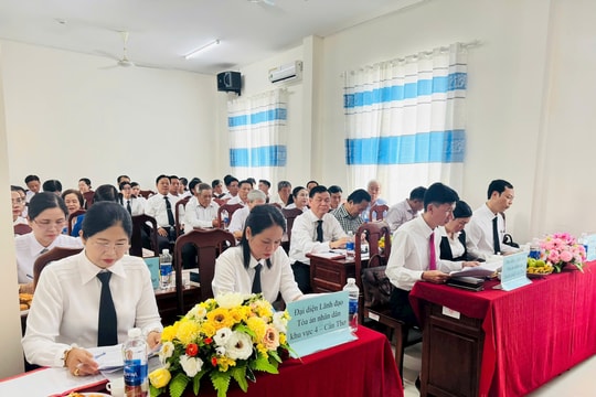 TAND khu vực 4 - Cần Thơ tổ chức Hội nghị triển khai công tác năm 2026