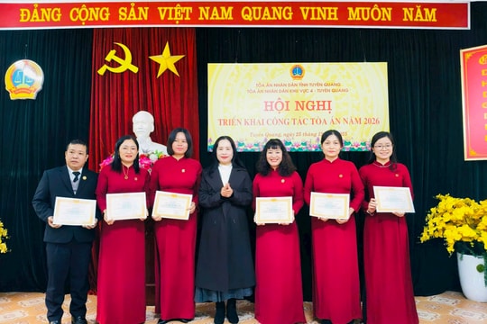 TAND khu vực 4 - Tuyên Quang triển khai công tác năm 2026