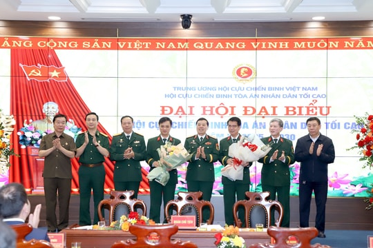 Đại hội đại biểu Hội Cựu chiến binh TANDTC nhiệm kỳ 2025-2030 thành công tốt đẹp
