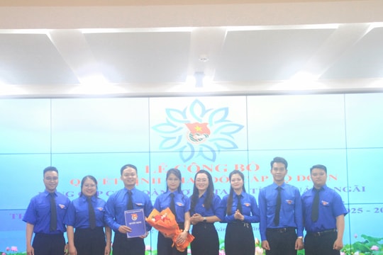 Nâng cấp Chi đoàn cơ sở TAND tỉnh Quảng Ngãi thành Đoàn cơ sở