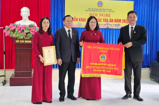 TAND khu vực 1 - Lào Cai hoàn thành xuất sắc nhiệm vụ năm 2025, đẩy mạnh chuyển đổi số, nâng cao chất lượng toàn diện năm 2026