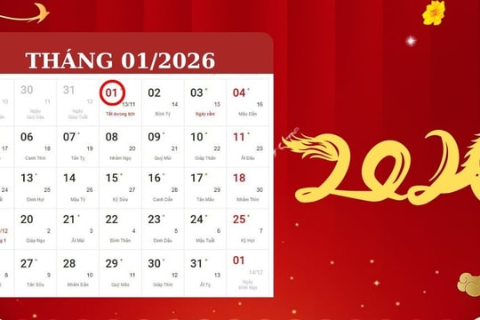 “Chốt” phương án nghỉ 4 ngày Tết Dương lịch 2026