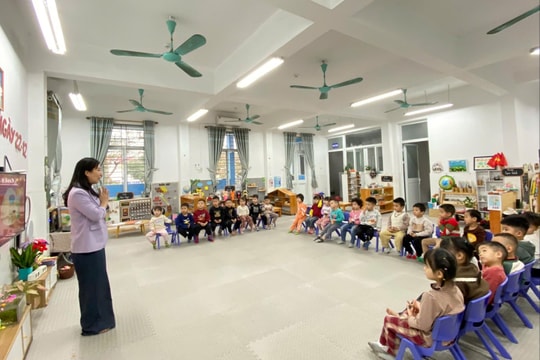 Đề xuất hiệu trưởng, phó hiệu trưởng phải đứng lớp mầm non