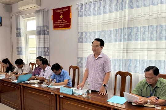 Kiểm tra, giám sát công tác phòng, chống tham nhũng, lãng phí, tiêu cực tại Đảng ủy Vườn Quốc gia U Minh Hạ