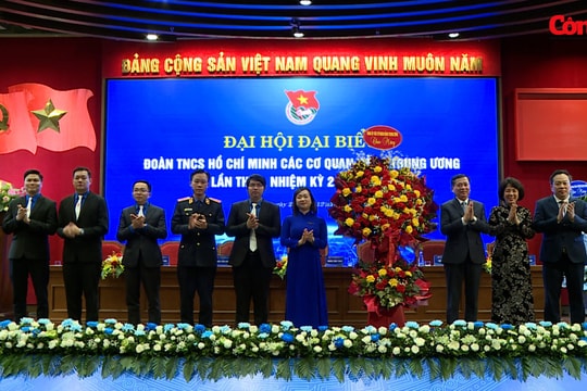 Đại hội đại biểu Đoàn TNCS Hồ Chí Minh các cơ quan Đảng Trung ương