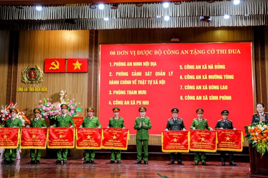 Công an tỉnh Điện Biên đạt nhiều kết quả nổi bật trong năm 2025