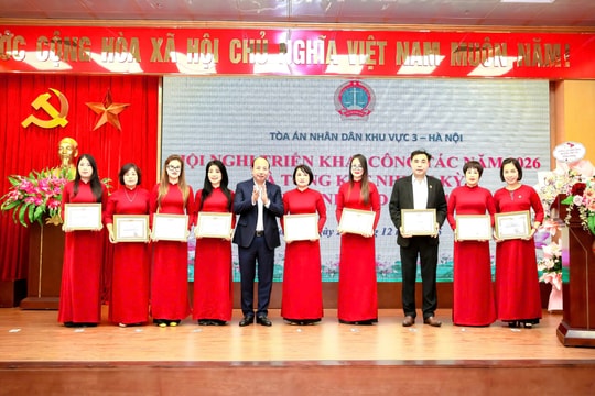 TAND khu vực 3 - Hà Nội triển khai công tác năm 2026