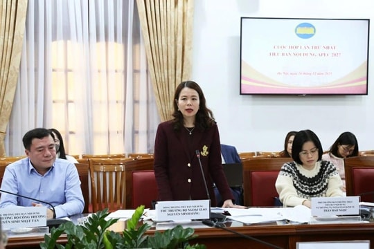 Đổi mới tư duy, triển khai ở mức độ cao nhất công tác chuẩn bị nội dung Năm APEC 2027