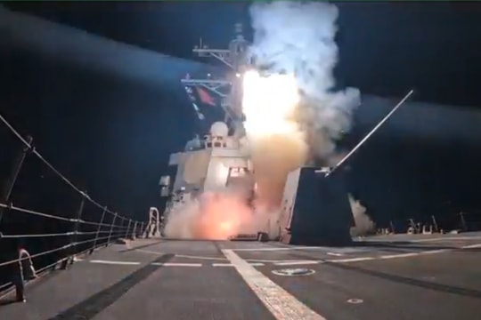 Mỹ tấn công IS bằng tên lửa Tomahawk tại Nigeria