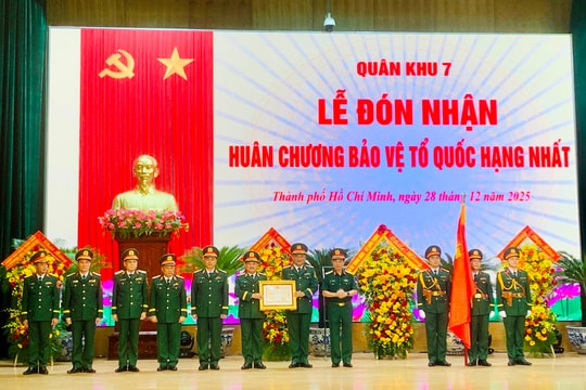 Quân khu 7 hoàn thành xuất sắc nhiệm vụ năm 2025