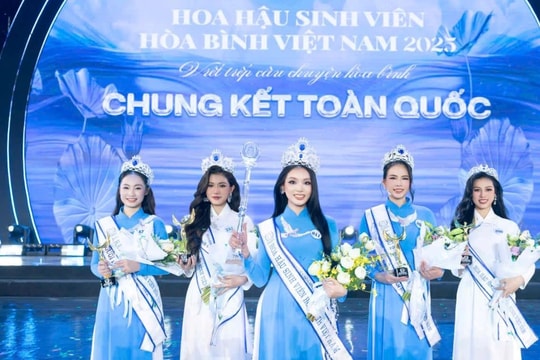 Nguyễn Phương Thanh đăng quang Hoa hậu Sinh viên Hòa bình Việt Nam 2025