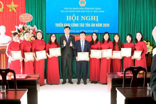 TAND khu vực 2 – Bắc Ninh quyết tâm hoàn thành xuất sắc nhiệm vụ năm 2026