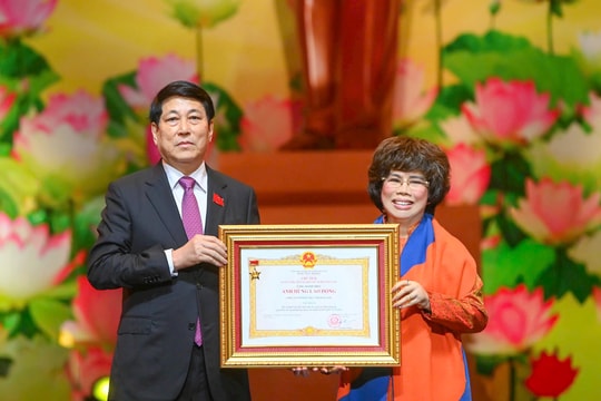 Tập đoàn TH được vinh danh Anh hùng Lao động tại Đại hội Thi đua yêu nước toàn quốc