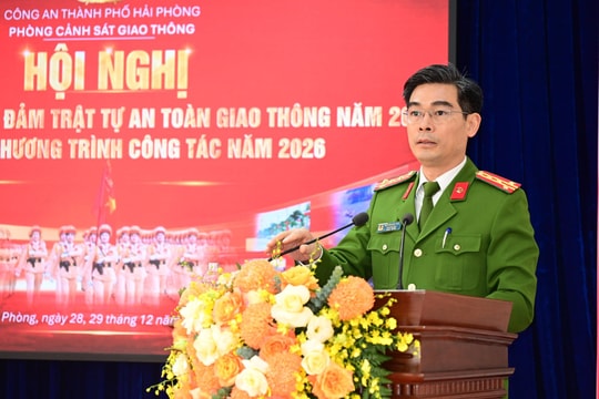 Hải Phòng: Phấn đấu kéo giảm 8% tai nạn giao thông trong năm 2026