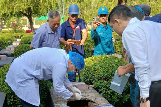 Khai quật 16 ngôi mộ để giám định ADN, xác định 4 liệt sĩ