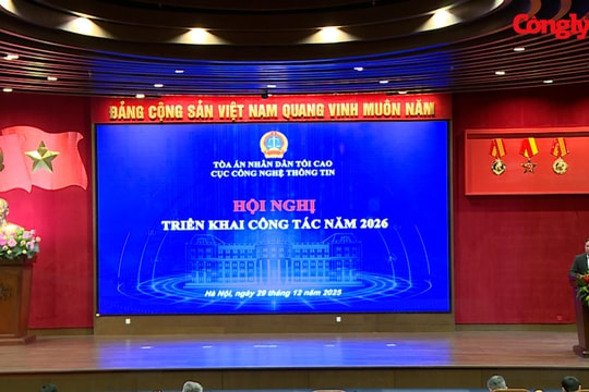 Khẳng định vai trò nòng cốt trong chuyển đổi số ngành Tòa án