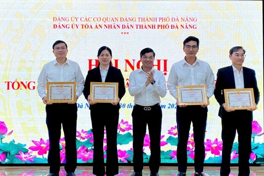TAND TP Đà Nẵng hoàn thành toàn diện công tác xây dựng Đảng
