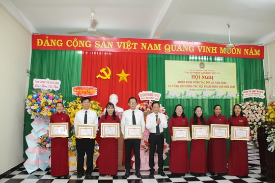 TAND khu vực 13 - An Giang quyết tâm hoàn thành xuất sắc nhiệm vụ năm 2026