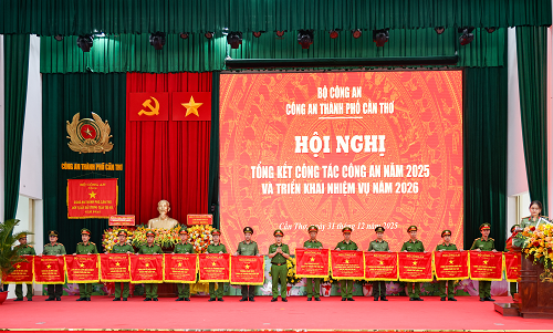Công an TP Cần Thơ triển khai nhiệm vụ năm 2026