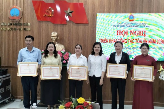 TAND khu vực 6 – Cà Mau tổ chức Hội nghị triển khai công tác năm 2026