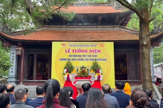 Tưởng niệm 635 năm ngày mất Tư Đồ Trần Nguyên Đán