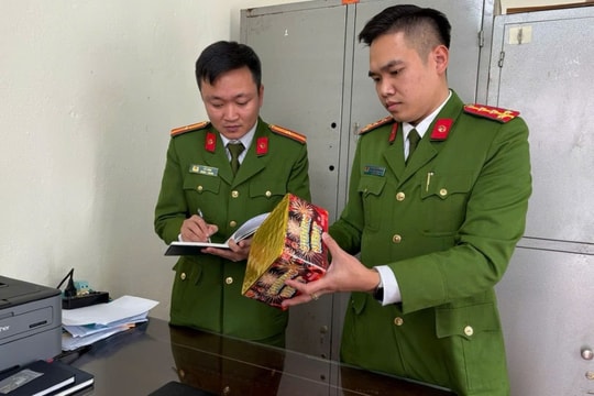 Phát hiện, thu giữ nhiều loại pháo hoa nổ trái phép đầu năm