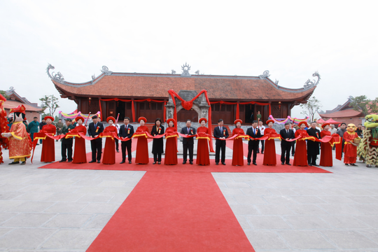 Khánh thành Đền thờ Vua Lê Thái Tổ tại Quảng Ninh