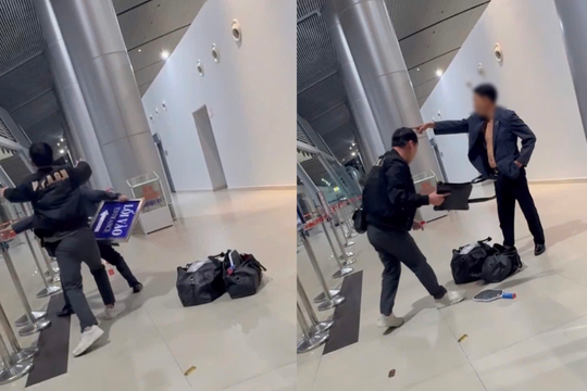 Xử lý người đàn ông chửi bới, gây rối tại sân bay Cát Bi
