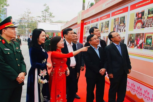 Nghệ An: Triển lãm ảnh “80 năm Quốc hội Việt Nam”