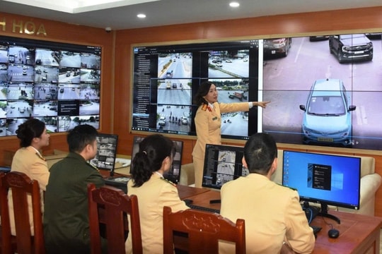 Camera AI phát hiện hàng trăm lỗi phạm giao thông